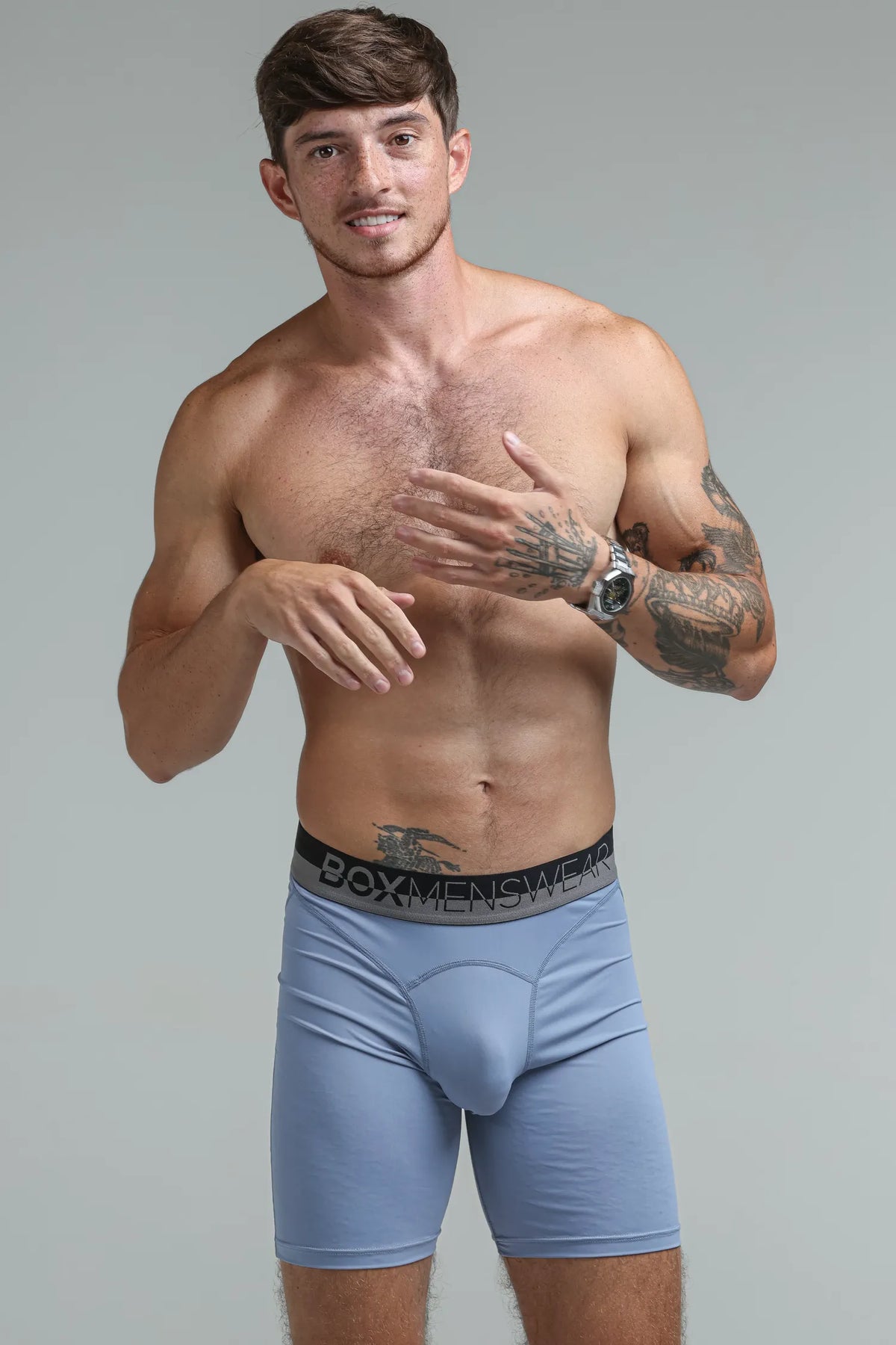 Compression Shorts 2.0 - Crystal Blue — image 1