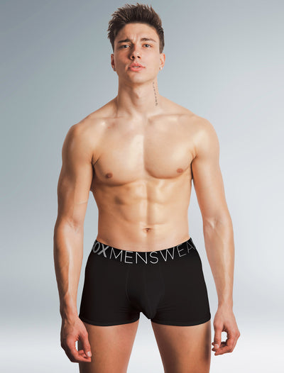 Mens Days Of The Week Boxer Shorts / Underwear (Pack Of 7) (Black) - MU138
