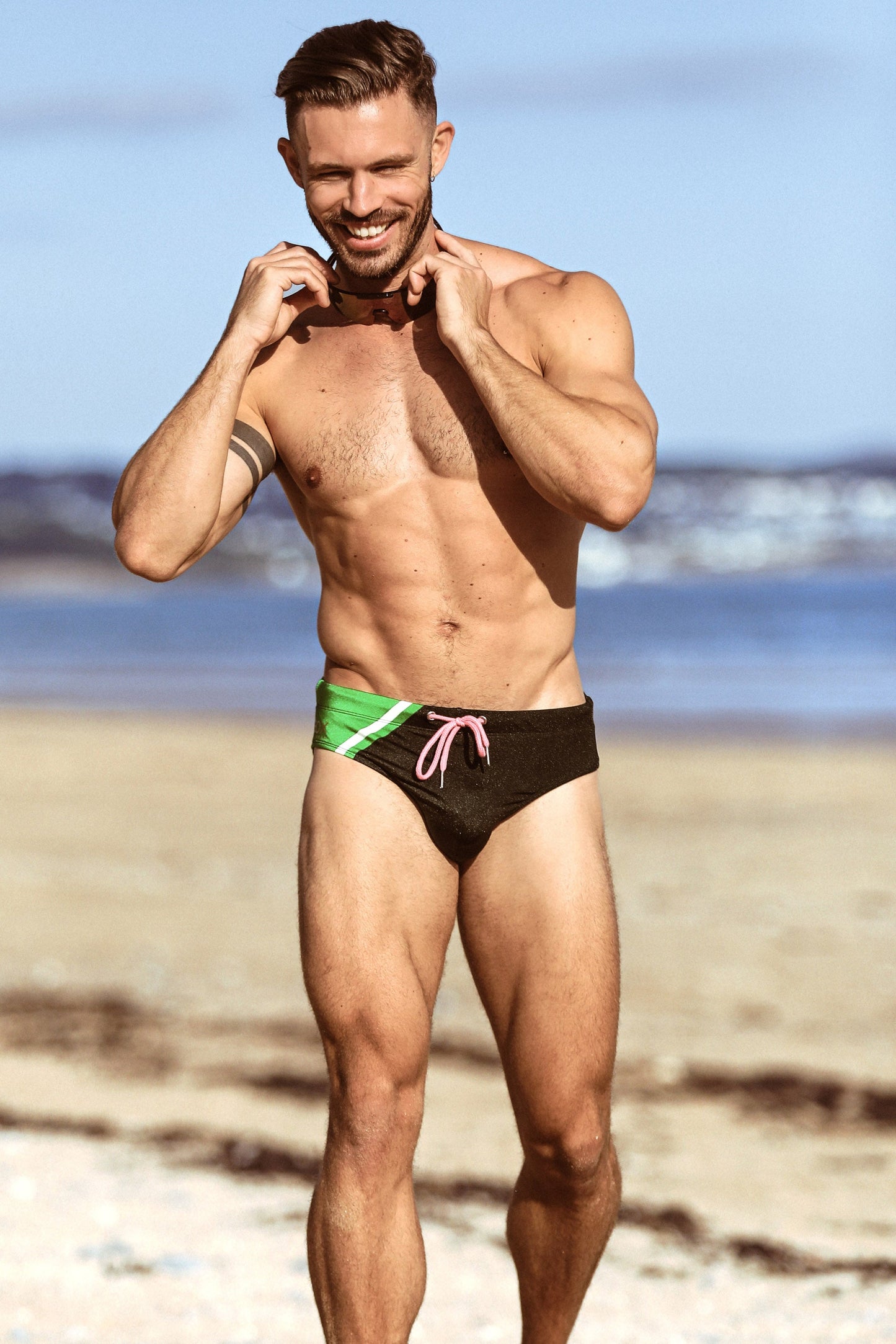 The Kute Edition: Swimming Trunks - Sea Glass Green - boxmenswear - {{variant_title}}